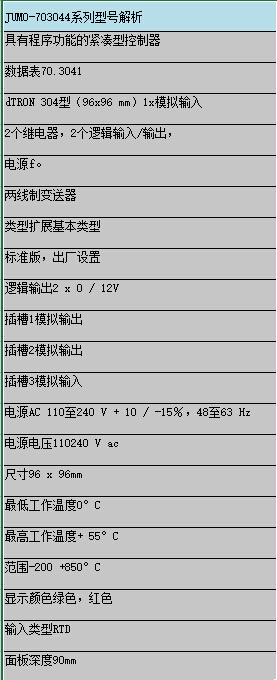 703044系列介绍